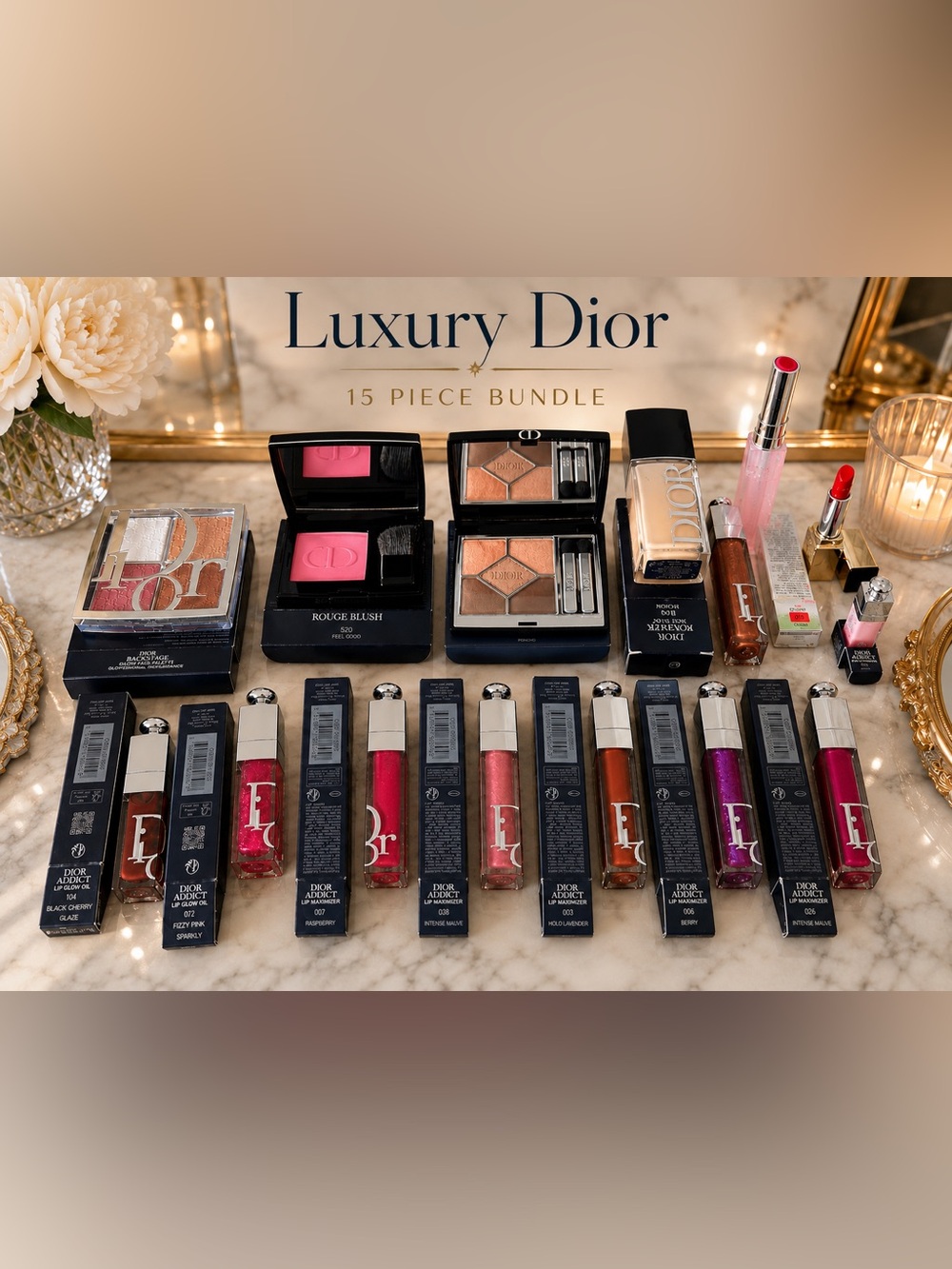 DIOR 15-Piece Luxury Beauty Bundle | Sephora | Influencer Favs NEW $700+